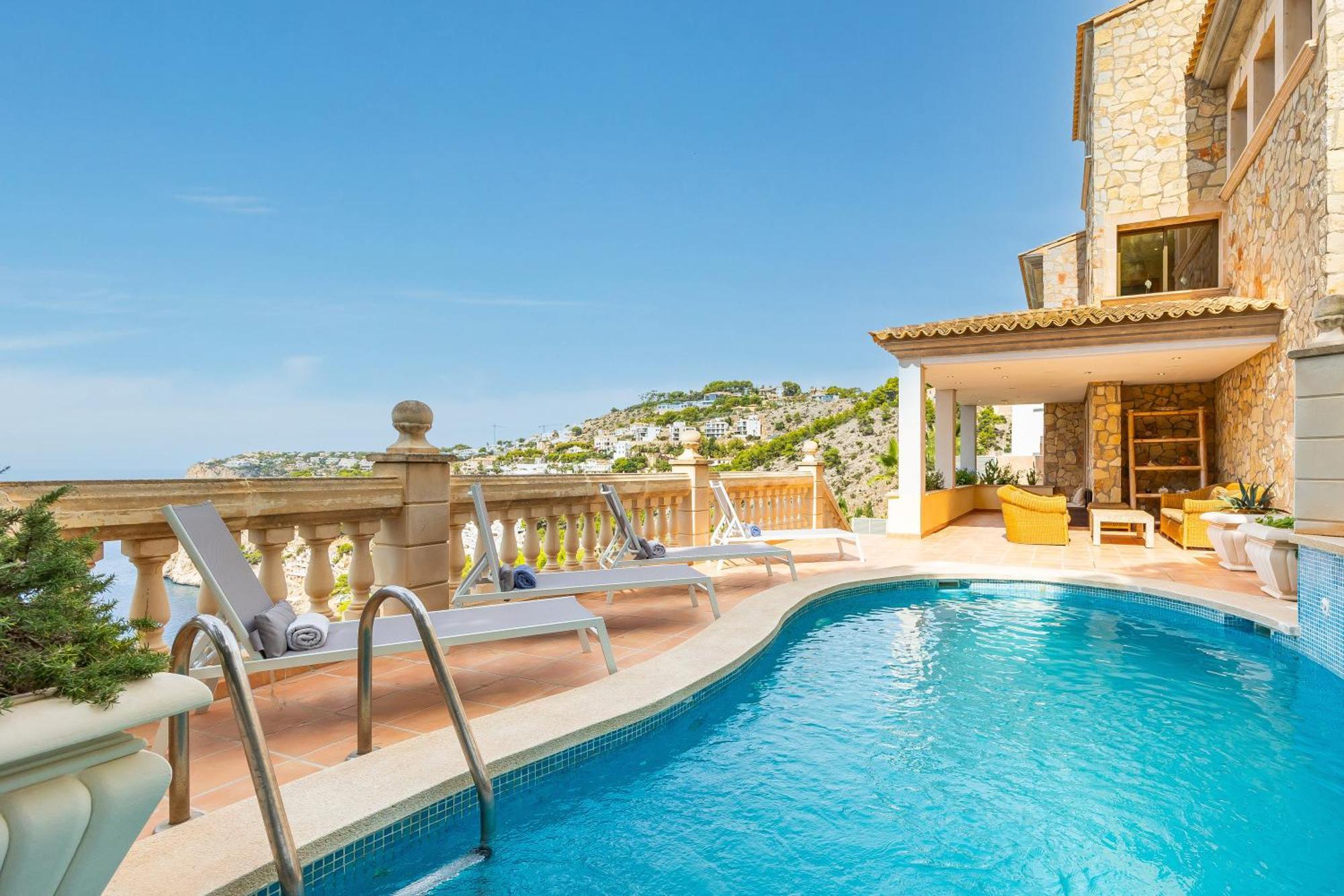 Villa Cala Llamp Андратс Екстериор снимка
